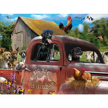 5D Diy Diamond Painting Farm Pickup Scenery Square Diamond Rhinestones Cross Stitch set Diamond Embroidery Mosaic dog Needlework
5D Diy Diamond Painting Farm Pickup Scenery Square Diamond Rhinestones Cross Stitch set Diamond Embroidery Mosaic dog Needlework