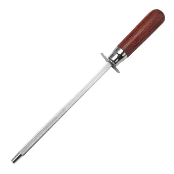 10'' Professional Chef Knife Sharpener Rod Wooden Handle Sharpening Stick Y5GA
10'' Professional Chef Knife Sharpener Rod Wooden Handle Sharpening Stick Y5GA
