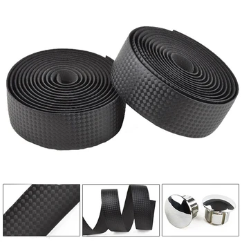 2m/pc Anti-slip Handlebar Tape Black Cycling Cork Belt Strap Grips Drop Wrap Universal Fit For Bike E-bike
2m/pc Anti-slip Handlebar Tape Black Cycling Cork Belt Strap Grips Drop Wrap Universal Fit For Bike E-bike