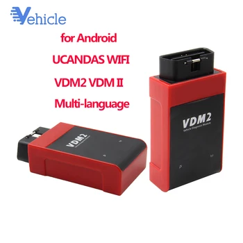 UCANDAS VDM2 wifi Automotive Scanner VDM II same as VDM V5.2 for android multi-language OBDII Scanner Car Diagnostic Tool
UCANDAS VDM2 wifi Automotive Scanner VDM II same as VDM V5.2 for android multi-language OBDII Scanner Car Diagnostic Tool