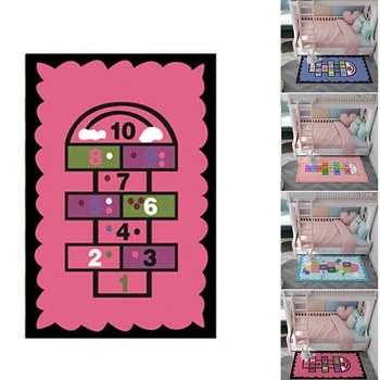 N Hopscotch Rug Hop and Count Game Rug with Cute Colorful Design Anti-Slip Kids Play Mat Soft Floor Area Rug and Carpet TE889
N Hopscotch Rug Hop and Count Game Rug with Cute Colorful Design Anti-Slip Kids Play Mat Soft Floor Area Rug and Carpet TE889