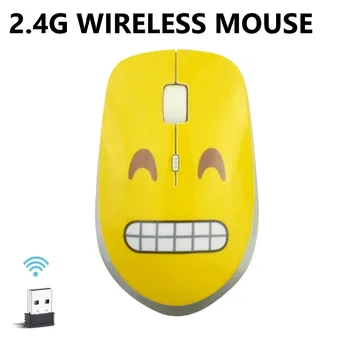 Cute Face Expression Wireless Mouse Mini Ultra-thin Portable Fast Scrolling Precise Ergonomics Mouse battery Charging 2.4G
Cute Face Expression Wireless Mouse Mini Ultra-thin Portable Fast Scrolling Precise Ergonomics Mouse battery Charging 2.4G