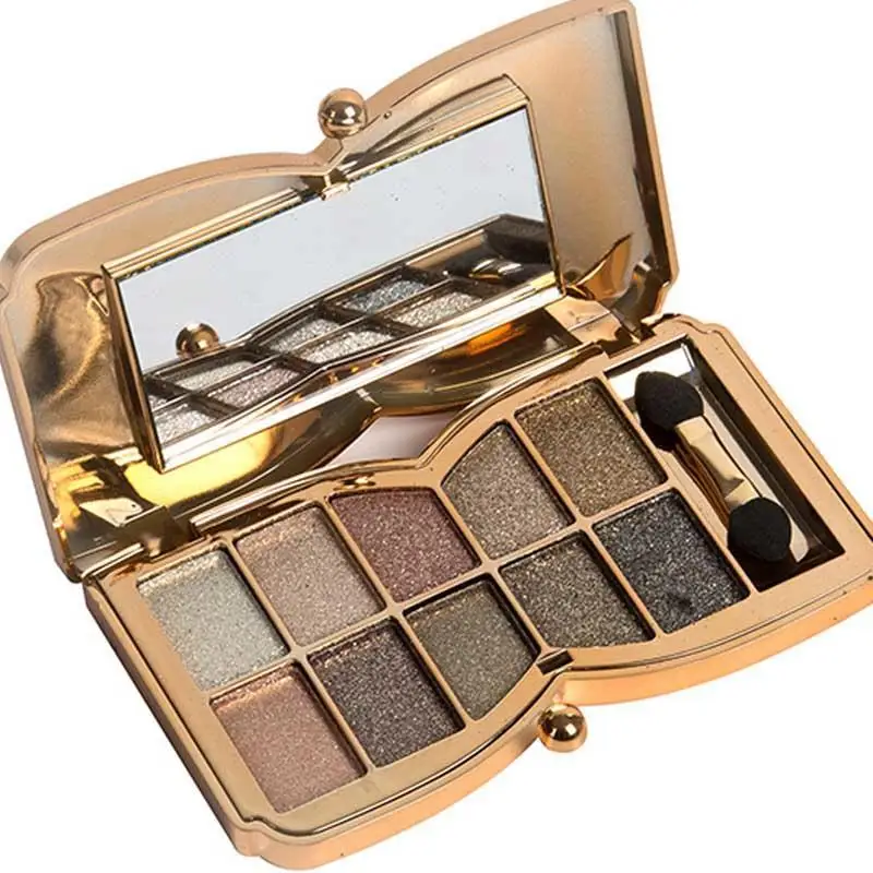 ZHENDUO Pro Powder Makeup Mineral Shadow Shining Gold Diamond 10 Eyeshadow Colors Eye Beauty Maker
ZHENDUO Pro Powder Makeup Mineral Shadow Shining Gold Diamond 10 Eyeshadow Colors Eye Beauty Maker
