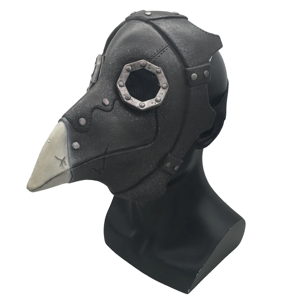 Plague Doctor Mask Short Nose Latex Mask Steampunk Bird Crow Punk Cosplay Masks Helmet Halloween Costume Props
Plague Doctor Mask Short Nose Latex Mask Steampunk Bird Crow Punk Cosplay Masks Helmet Halloween Costume Props