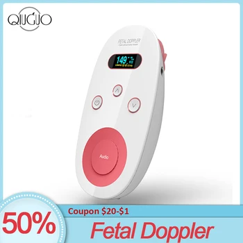 LED Fetal Doppler Handheld Ultrasound Prenatal Baby Heart Rate Monitor Fetal Doppler Stethoscope
LED Fetal Doppler Handheld Ultrasound Prenatal Baby Heart Rate Monitor Fetal Doppler Stethoscope