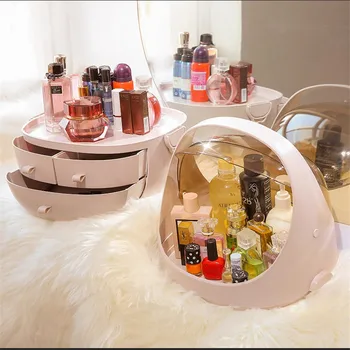 Makeup Organizer Cosmetic Storage Dust Proof Lid Drawers Solid Handle Box Cute Space Capsule Ins Style
Makeup Organizer Cosmetic Storage Dust Proof Lid Drawers Solid Handle Box Cute Space Capsule Ins Style