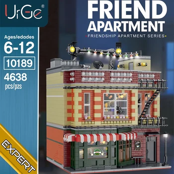 MOC City Street Series The Central Perk Theory Modular Bricks Friends Apartment Model Building Blocks Fit MOC 34463 Kids Toys
MOC City Street Series The Central Perk Theory Modular Bricks Friends Apartment Model Building Blocks Fit MOC 34463 Kids Toys