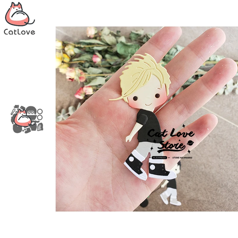 Cute Baby Boy Metal Cutting Dies Scrapbooking Stencil Die Cuts Card Making DIY Decorative Craft Embossing New Dies For 2019
Cute Baby Boy Metal Cutting Dies Scrapbooking Stencil Die Cuts Card Making DIY Decorative Craft Embossing New Dies For 2019