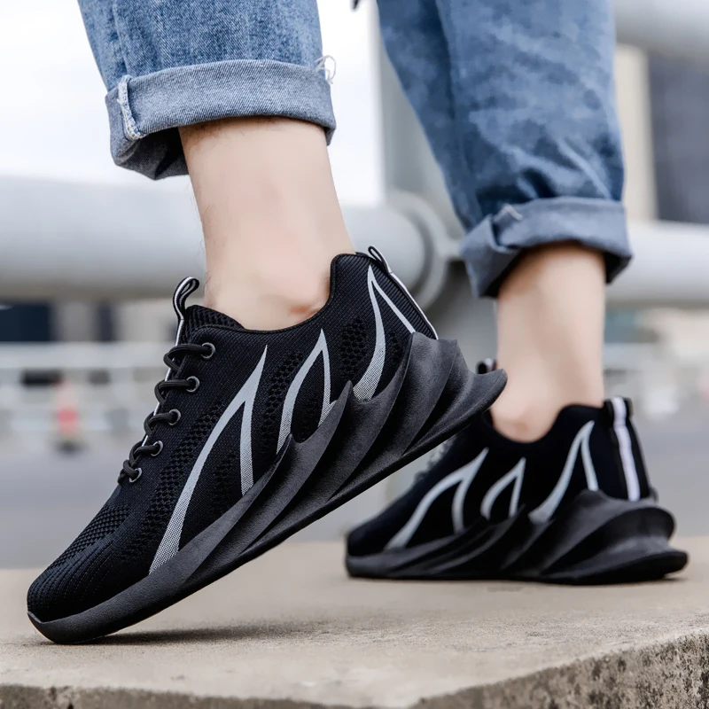 Men's Casual Shoes Breathable SneakersThick bottom Jogging Shoes Trainers Shock absorption Light Walking shoes 2019 New fashion
Men's Casual Shoes Breathable SneakersThick bottom Jogging Shoes Trainers Shock absorption Light Walking shoes 2019 New fashion