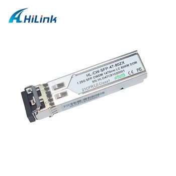 Free shipping! HL-CW-SFP-47-80ZX 1.25G CWDM SFP 1470nm 80KM Fiber SFP Module DOM
Free shipping! HL-CW-SFP-47-80ZX 1.25G CWDM SFP 1470nm 80KM Fiber SFP Module DOM