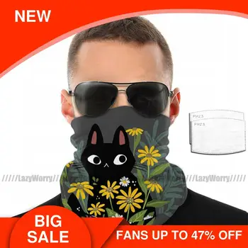 Flower Mouth Face Mask Black Cat With Flowers Facial Mask with 2 Filters for Adult Fashion Pretty Mask
Flower Mouth Face Mask Black Cat With Flowers Facial Mask with 2 Filters for Adult Fashion Pretty Mask