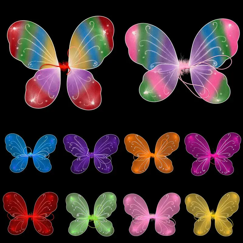 Adults And Children Pixie Wings Fairy Multicolor Big Butterfly Dress Costume Props For Women Children Girls Wings
Adults And Children Pixie Wings Fairy Multicolor Big Butterfly Dress Costume Props For Women Children Girls Wings