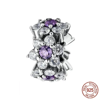 New Arrival Beautiful Girl Purple Flower 100% 925 Sterling Silver Forget Me Not Spacer Charm Beads Fit Original Bracelet Jewelry
New Arrival Beautiful Girl Purple Flower 100% 925 Sterling Silver Forget Me Not Spacer Charm Beads Fit Original Bracelet Jewelry