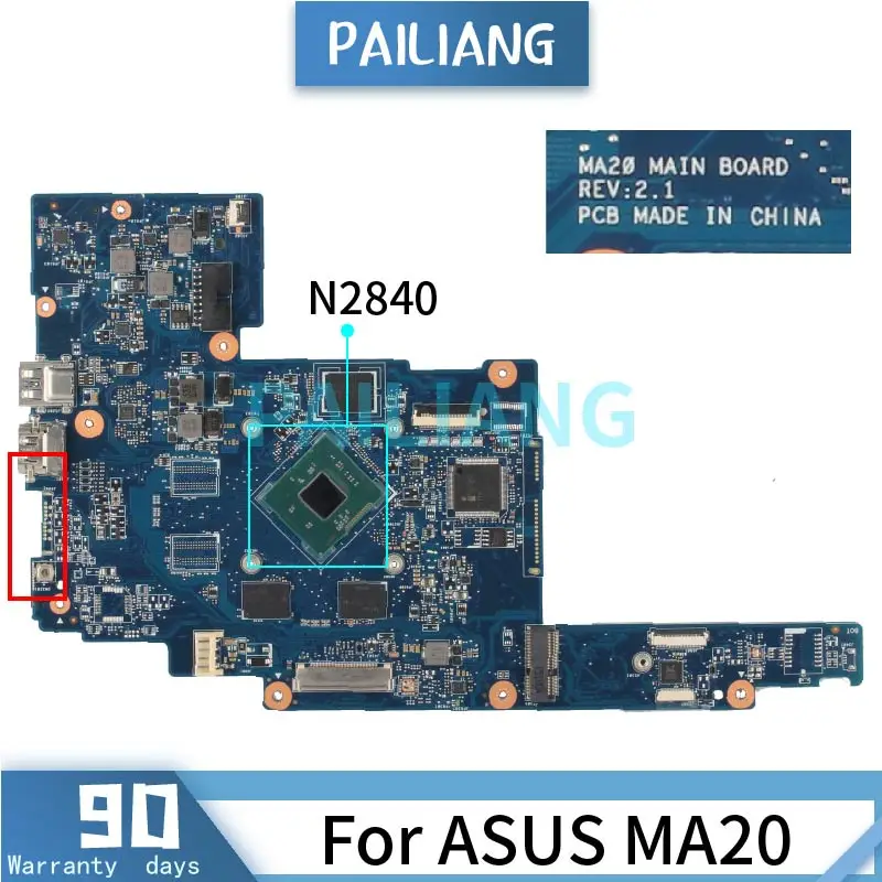 Материнская плата PAILIANG для ноутбука ASUS MA20 N2840 материнская плата REV: 2,1 SR1YJ протестирована
Материнская плата PAILIANG для ноутбука ASUS MA20 N2840 материнская плата REV: 2,1 SR1YJ протестирована