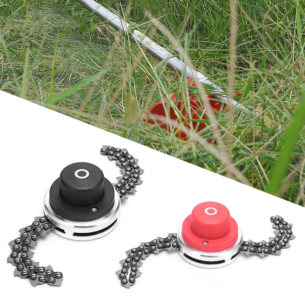 Steel Grass Trimmer Head Weeding Chain Head Garden Grass Trimmer With Thickening Chain Grass Cutter Spare Garden Tools 
Steel Grass Trimmer Head Weeding Chain Head Garden Grass Trimmer With Thickening Chain Grass Cutter Spare Garden Tools