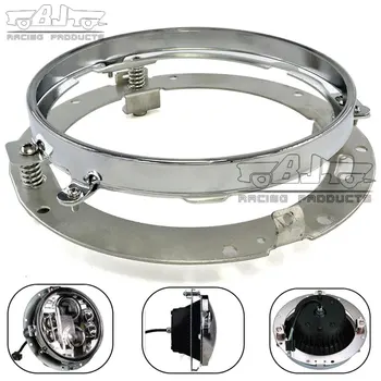 Motorcycle 7 Inch Round LED Headlight Mounting Ring Bracket Extension Trim Ring For Harley Davidson FLD Touring Softail Models 
Motorcycle 7 Inch Round LED Headlight Mounting Ring Bracket Extension Trim Ring For Harley Davidson FLD Touring Softail Models