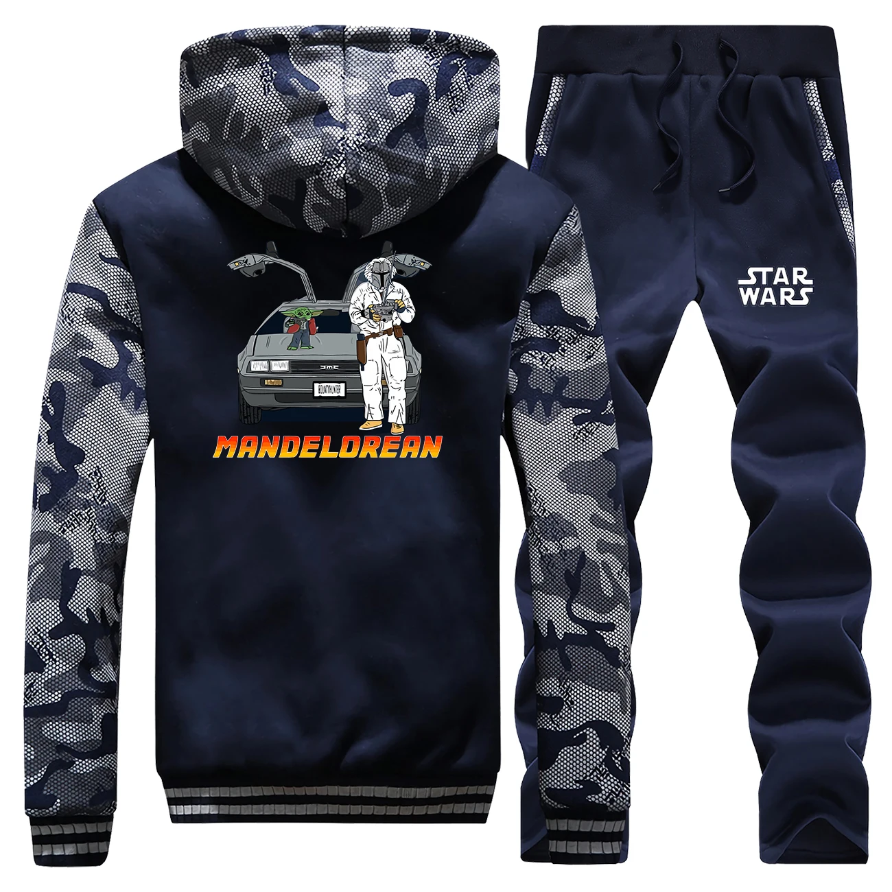 Men Camo Thick Baby Yoda Pants Set Winter Fleece Warm Jacket Star Wars Coat Coats Hoodies Sweatshirts Male Mandalorian Jackets
Men Camo Thick Baby Yoda Pants Set Winter Fleece Warm Jacket Star Wars Coat Coats Hoodies Sweatshirts Male Mandalorian Jackets