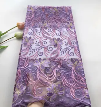 Wholesale Price sequinned Nigerian Lace Fabric 2019 African Lace Fabric African French Guipure Lace Fabric 
Wholesale Price sequinned Nigerian Lace Fabric 2019 African Lace Fabric African French Guipure Lace Fabric