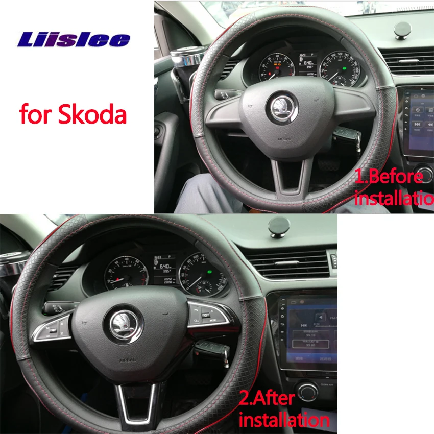 Modified steering wheel for Skoda / for Kodiak multi-function steering wheel button + voice function + Bluetooth phone Original
Modified steering wheel for Skoda / for Kodiak multi-function steering wheel button + voice function + Bluetooth phone Original