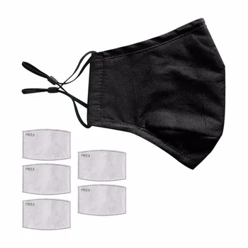 Cotton 1PC Mouth Mask With 5 PCS Filters PM2.5 Mouth Cover Dust Proof Activated carbon filter Windproof Face sheild Maschere
Cotton 1PC Mouth Mask With 5 PCS Filters PM2.5 Mouth Cover Dust Proof Activated carbon filter Windproof Face sheild Maschere