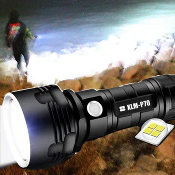 Powerful LED Flashlight L2 XHP70 Tactical Torch USB Rechargeable Waterproof Lamp Ultra Bright Lantern
Powerful LED Flashlight L2 XHP70 Tactical Torch USB Rechargeable Waterproof Lamp Ultra Bright Lantern