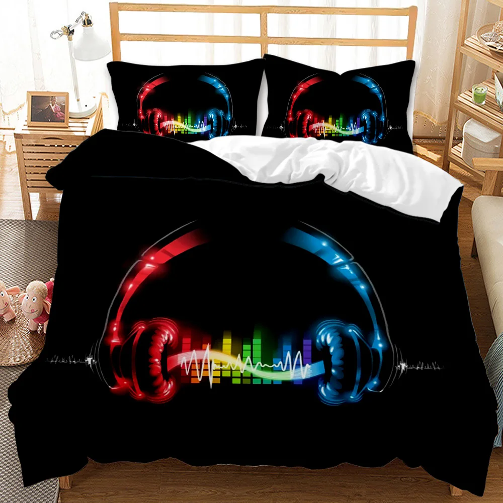 Bedding Set Duvet Pillowcase Cover Comforter Home Textile Euro Bed Bedspreads 3D Printed Musical Equipment Child Bed Linen Set
Bedding Set Duvet Pillowcase Cover Comforter Home Textile Euro Bed Bedspreads 3D Printed Musical Equipment Child Bed Linen Set