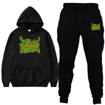 New Billie Eilish Hoodies Suits Casual Hooded Sweatshirts Pants Sets Fashion Streetwear Tracksuit Men Women Hoodies Sportswear
New Billie Eilish Hoodies Suits Casual Hooded Sweatshirts Pants Sets Fashion Streetwear Tracksuit Men Women Hoodies Sportswear