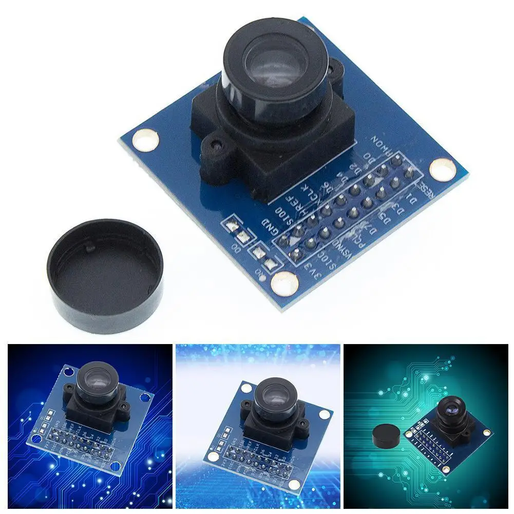 TZT OV7670 camera module OV7670 moduleSupports VGA auto exposure control 640X480 CIF active For size display K0P9
TZT OV7670 camera module OV7670 moduleSupports VGA auto exposure control 640X480 CIF active For size display K0P9
