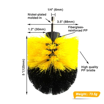 8Pcs Tile Bathtub Tire Power Scrubber Cleaning Drill Clean Brush Cleaner Kit 2-4inch Cleaning Brush
8Pcs Tile Bathtub Tire Power Scrubber Cleaning Drill Clean Brush Cleaner Kit 2-4inch Cleaning Brush
