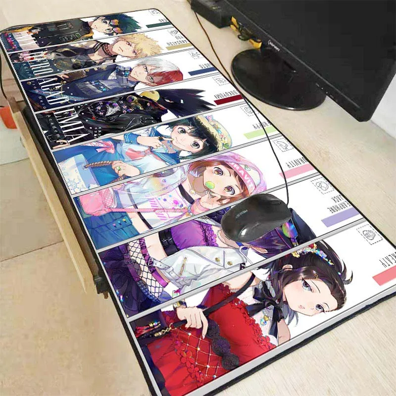 XGZ My Hero Academia Anime Large Mouse Pad Gaming Lock Edge Mousepad Office Notbook Desk Mat Laptop Padmouse Games Pc Gamer Mats
XGZ My Hero Academia Anime Large Mouse Pad Gaming Lock Edge Mousepad Office Notbook Desk Mat Laptop Padmouse Games Pc Gamer Mats