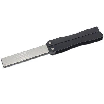 Double Sided Sharpener Fine/Coarse,Whetstone Sharpening Stone Set,Blade & Tool Sharpener,Folding Diamond Sharpeners,Black,2Pcs
Double Sided Sharpener Fine/Coarse,Whetstone Sharpening Stone Set,Blade & Tool Sharpener,Folding Diamond Sharpeners,Black,2Pcs