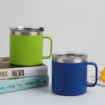 12/14/25oz Stainless Steel Thermo mug Vacuum Flask water bottle with handle Thermo cup for coffee tea cup Office Business Drinkw
12/14/25oz Stainless Steel Thermo mug Vacuum Flask water bottle with handle Thermo cup for coffee tea cup Office Business Drinkw