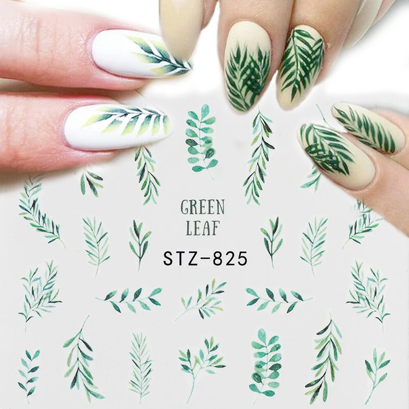 1Pcs stickers decoration Water Nail Decal and Sticker Flower Leaf Tree Green Simple Summer DIY Slider for Manicure Nail Art
1Pcs stickers decoration Water Nail Decal and Sticker Flower Leaf Tree Green Simple Summer DIY Slider for Manicure Nail Art