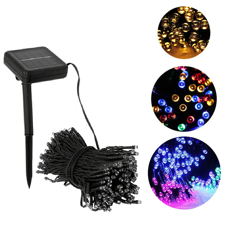 Solar Led String Light 7M 12M 22M RGB Single Color Waterproof Decoration Light for Christmas Garden light Holiday Outdoor Fairy
Solar Led String Light 7M 12M 22M RGB Single Color Waterproof Decoration Light for Christmas Garden light Holiday Outdoor Fairy