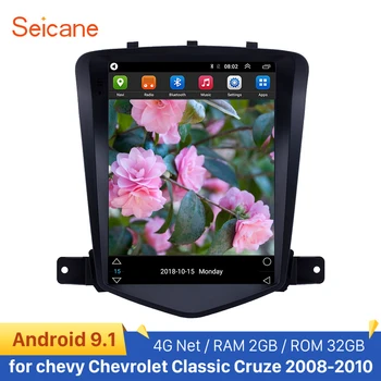 Seicane 9.7'' Car Radio RAM 2GB Android 9.1 Car Head Unit Player GPS for chevy Chevrolet Classic Cruze 2008 2009 2010 2011-2013
Seicane 9.7'' Car Radio RAM 2GB Android 9.1 Car Head Unit Player GPS for chevy Chevrolet Classic Cruze 2008 2009 2010 2011-2013