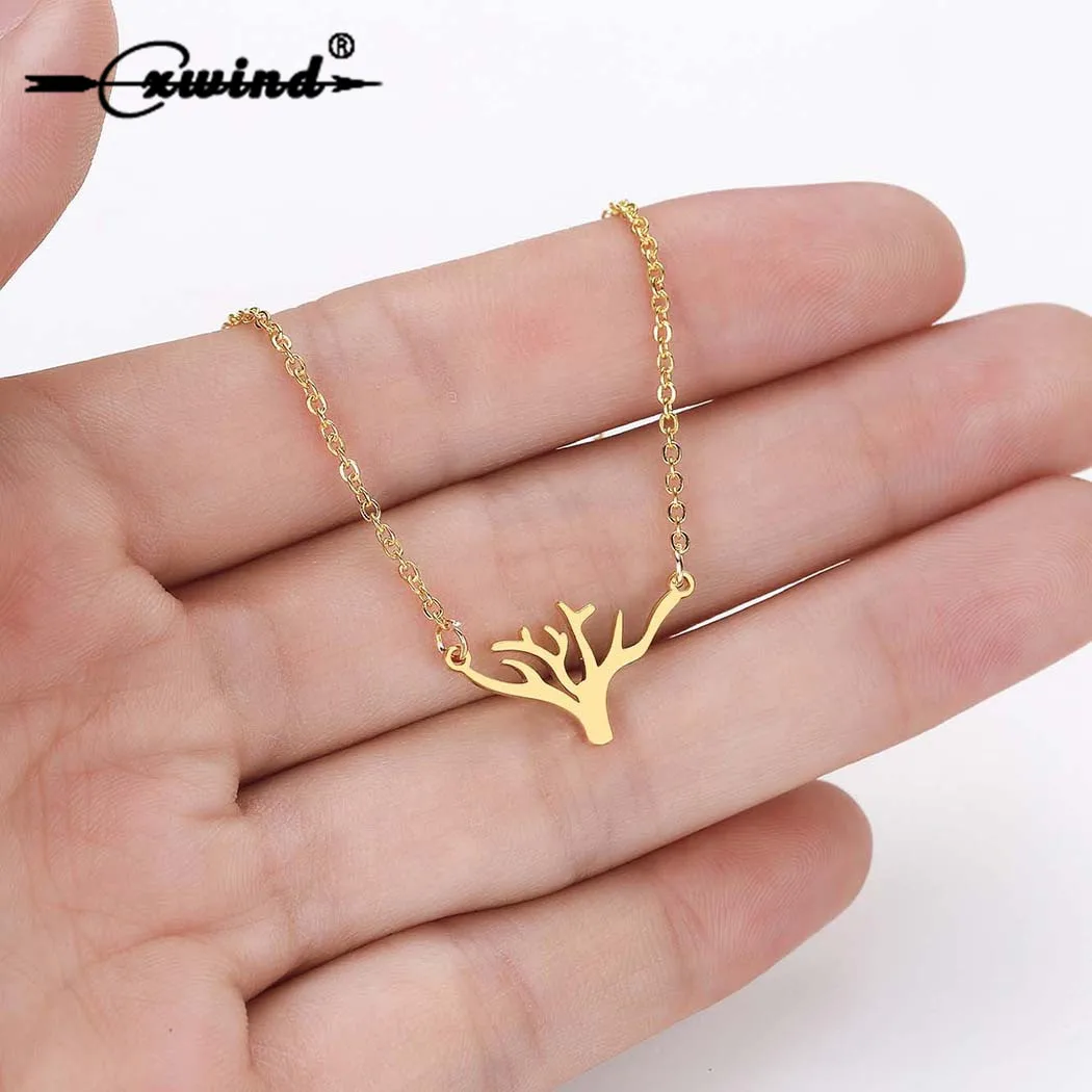 Cxwind Stainless Steel Tree Necklaces for Women Lover Tree Branch Pineapple Pendant Necklace Christmas Statement Chain Jewelry
Cxwind Stainless Steel Tree Necklaces for Women Lover Tree Branch Pineapple Pendant Necklace Christmas Statement Chain Jewelry
