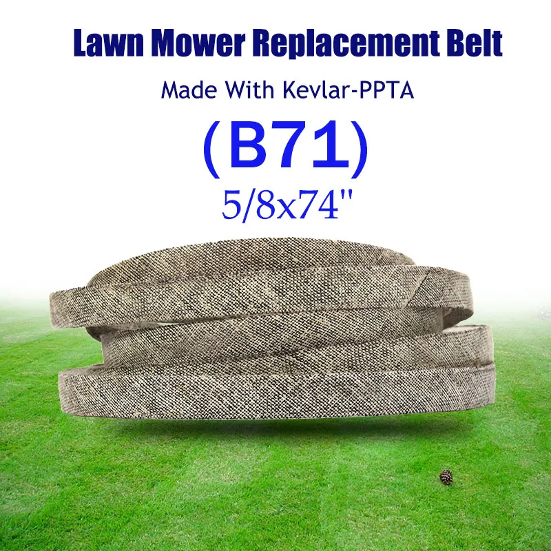Make with Kevlar Mower Belt 5/8x74" Fits For T/roy-Bilt, For M/TD 600 Series Lawn Tractors,754-0371A,754-0371,954-0371,954-0371A
Make with Kevlar Mower Belt 5/8x74" Fits For T/roy-Bilt, For M/TD 600 Series Lawn Tractors,754-0371A,754-0371,954-0371,954-0371A