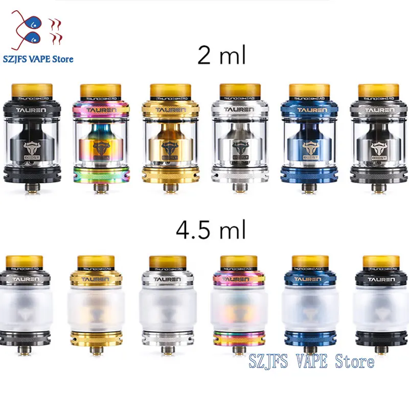 2ml / 4.5ml THC Tauren RTA Atomizer wi / 3D Honeycomb Airflow & 26-Micro Air Holes for MTL Vaping Vape Tank vs QP Fatality 25
2ml / 4.5ml THC Tauren RTA Atomizer wi / 3D Honeycomb Airflow & 26-Micro Air Holes for MTL Vaping Vape Tank vs QP Fatality 25