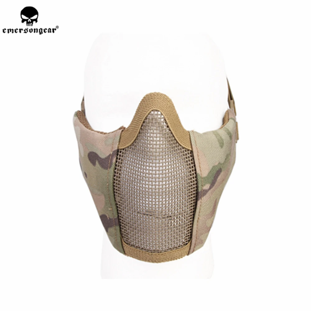 Emersongear Tactical Mesh Mask Half Face Modular Protective Mask Wargame Airsoft Paintball Military Shooting 
Emersongear Tactical Mesh Mask Half Face Modular Protective Mask Wargame Airsoft Paintball Military Shooting