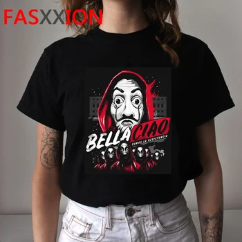 The House of Paper Graphic Bella Ciao T Shirt Men La Casa De Papel Funny Cartoon T-shirt Money Heist Anime Tshirt Top Tees Male 
The House of Paper Graphic Bella Ciao T Shirt Men La Casa De Papel Funny Cartoon T-shirt Money Heist Anime Tshirt Top Tees Male