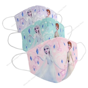 Disney Frozen Princess Cartoon Children's Masks Breathable Dustproof Anti-fog Reusable Reusable Washable Child Protective Masks
Disney Frozen Princess Cartoon Children's Masks Breathable Dustproof Anti-fog Reusable Reusable Washable Child Protective Masks