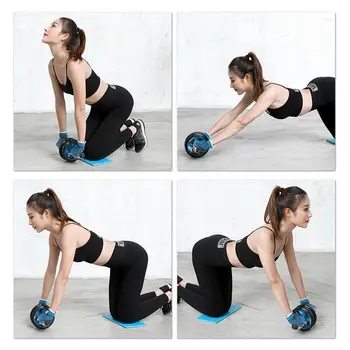 Fitness Equipment Convenient Durable Double Wheel Belly Wheel Tubing Knee Pad Dance Abdominal MusclesReduce Weight Motion
Fitness Equipment Convenient Durable Double Wheel Belly Wheel Tubing Knee Pad Dance Abdominal MusclesReduce Weight Motion