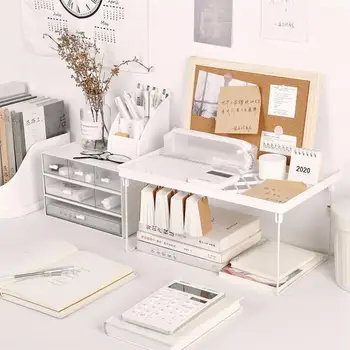 1Pc Desktop Collapsible Storage Rack Stationery Sundries Rack Desktop Shelf Desk Storage Rack Home Organizer
1Pc Desktop Collapsible Storage Rack Stationery Sundries Rack Desktop Shelf Desk Storage Rack Home Organizer