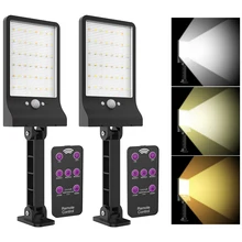 2PCS 48LED Solar Lights Outdoor Wall Lamp with Remote Control 2700K-6000K Waterproof Motion Sensor Light for Yard Garden Garage
2PCS 48LED Solar Lights Outdoor Wall Lamp with Remote Control 2700K-6000K Waterproof Motion Sensor Light for Yard Garden Garage