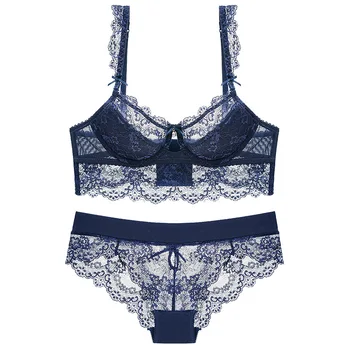 New Lace Lingerie Sets Plus Size Padded Sexy Underwear Set Women Cotton Comfortable Brassiere Black Push Up Bras 
New Lace Lingerie Sets Plus Size Padded Sexy Underwear Set Women Cotton Comfortable Brassiere Black Push Up Bras