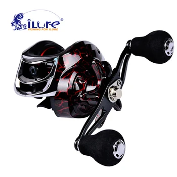 iLure New Light Weight Baitcasting Fishing Reels 10KG Max Drag 7.1:1 Gear Ratio 18+1BBs with 8 Magnetic Brake Pesca 
iLure New Light Weight Baitcasting Fishing Reels 10KG Max Drag 7.1:1 Gear Ratio 18+1BBs with 8 Magnetic Brake Pesca