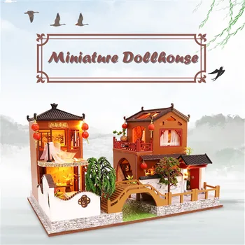 Diy Miniature Dollhouse Doll House Furniture Diy Miniature 3d Wooden Miniaturas Dollhouse Toys For Children Birthday Gifts
Diy Miniature Dollhouse Doll House Furniture Diy Miniature 3d Wooden Miniaturas Dollhouse Toys For Children Birthday Gifts