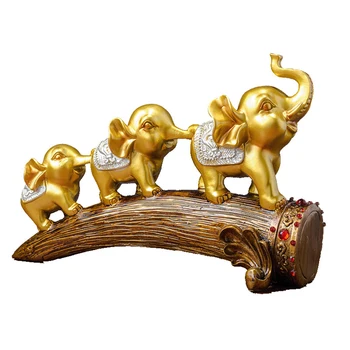 Home Decor Elephant Ornament Delicate Elephant Model Animal Figurines Crafts Household Decoration Decoration Maison (Golden)
Home Decor Elephant Ornament Delicate Elephant Model Animal Figurines Crafts Household Decoration Decoration Maison (Golden)