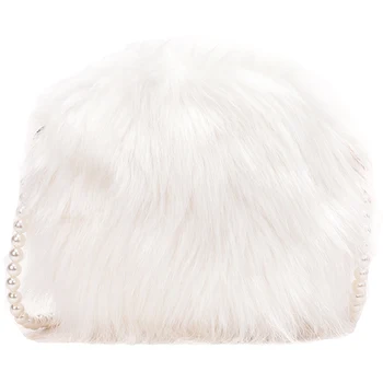 Sweet Girl Round Plush bag 2019 Autumn Fashion New Quality Soft Women's Designer Handbag Pearl Chain Shoulder Messenger Bag
Sweet Girl Round Plush bag 2019 Autumn Fashion New Quality Soft Women's Designer Handbag Pearl Chain Shoulder Messenger Bag