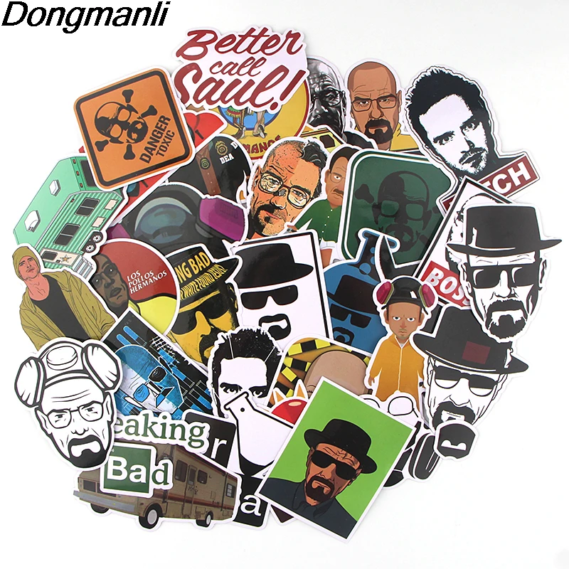 K448 34pcs/set Breaking Bad TV DIY Sticker Waterproof For Laptop Moto Skateboard Luggage Guitar Fitting Sticker Graffiti Decals
K448 34pcs/set Breaking Bad TV DIY Sticker Waterproof For Laptop Moto Skateboard Luggage Guitar Fitting Sticker Graffiti Decals